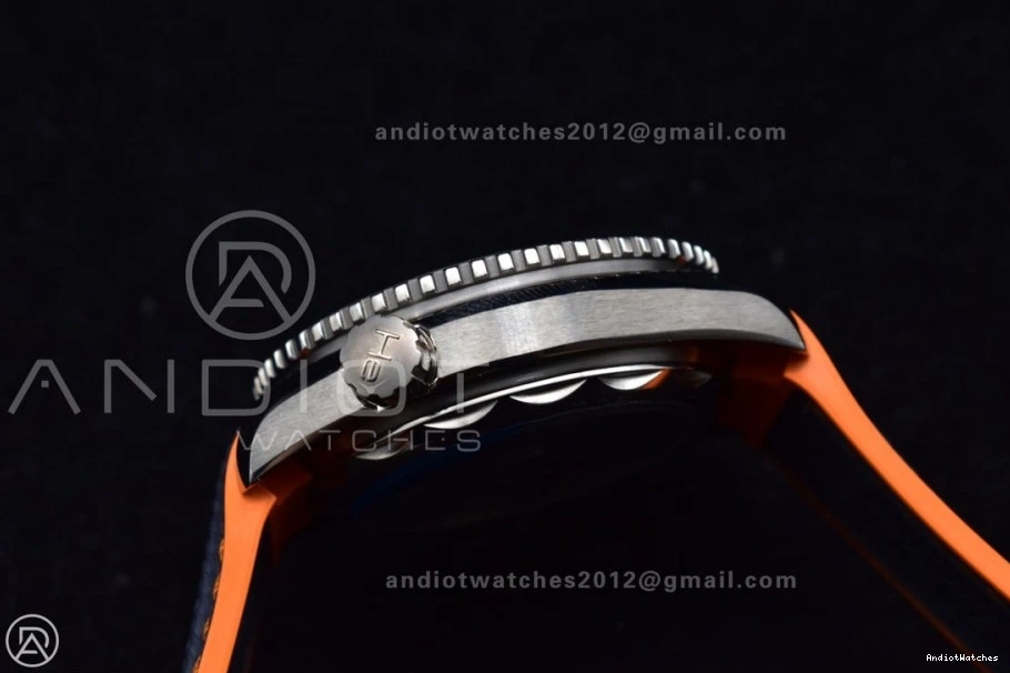 Edition Bezel Trendsetting Planet Orange SS Clone 43.5mm Best A8900 Gray on V 1010 Super VSF Ocean 1:1 Dial Black Strap Nylon 0220